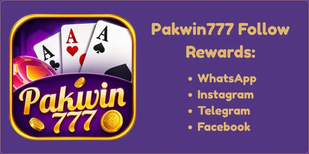 Pakwin777 Follow Rewards